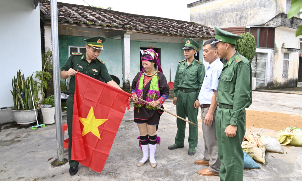 Đồn Biên phòng Pò Hèn xây dựng “biên giới lòng dân"