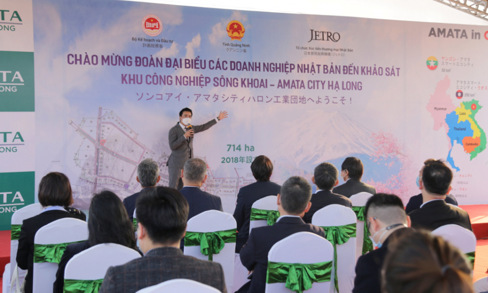 Nhật Bản đứng thứ ba quốc tế đầu tư vào Quảng Ninh