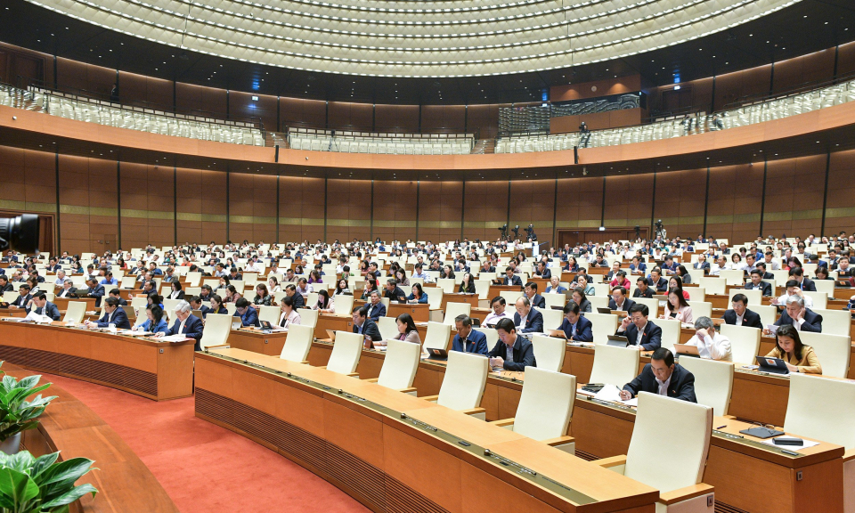 Quốc hội thảo luận về công tác phòng, chống tham nhũng năm 2023