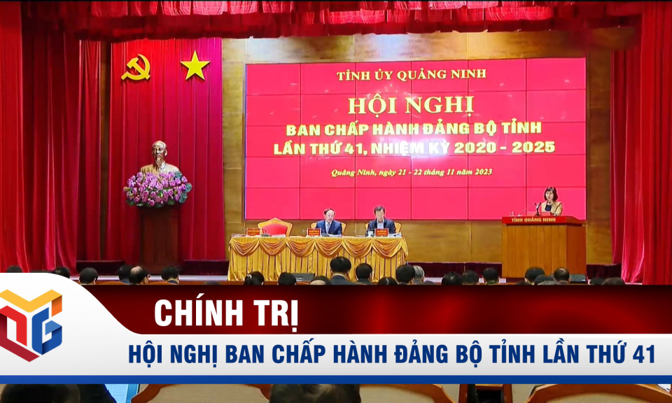 Hội nghị Ban Chấp hành Đảng bộ tỉnh lần thứ 41