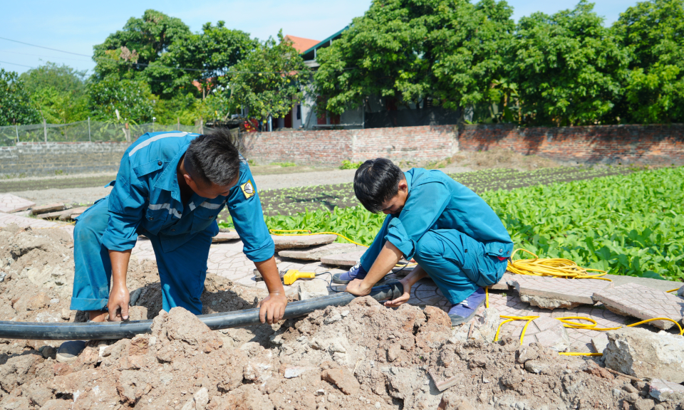 Nâng cao tỷ lệ người dân sử dụng nước sạch