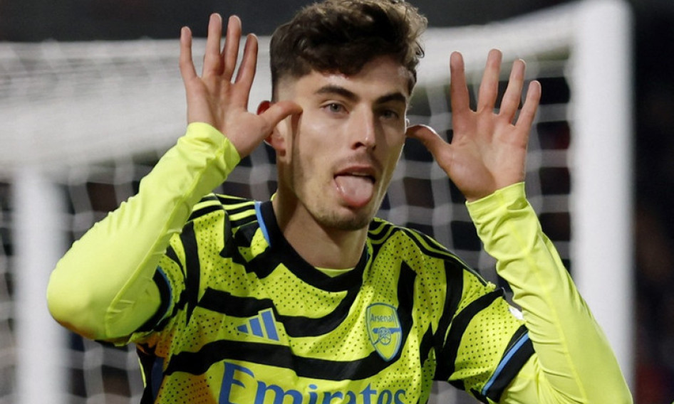 Kai Havertz lóe sáng, Arsenal chiếm ngôi đầu Ngoại hạng Anh