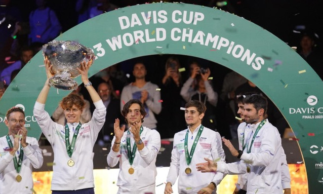 Sinner mang Davis Cup về cho Italy