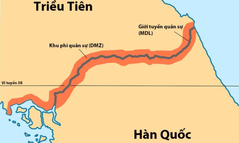 Triều Tiên khôi phục loạt chốt cảnh giới sát Hàn Quốc