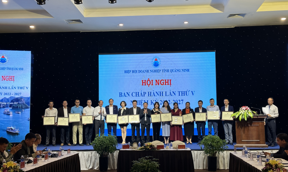 Hội nghị Ban Chấp hành Hiệp hội Doanh nghiệp tỉnh lần thứ V