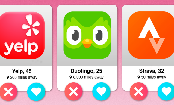 Tìm kiếm tình yêu qua Duolingo, Strava
