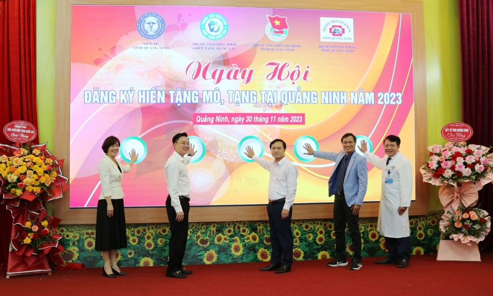 Ngày hội đăng ký hiến tặng mô, tạng tại Quảng Ninh năm 2023