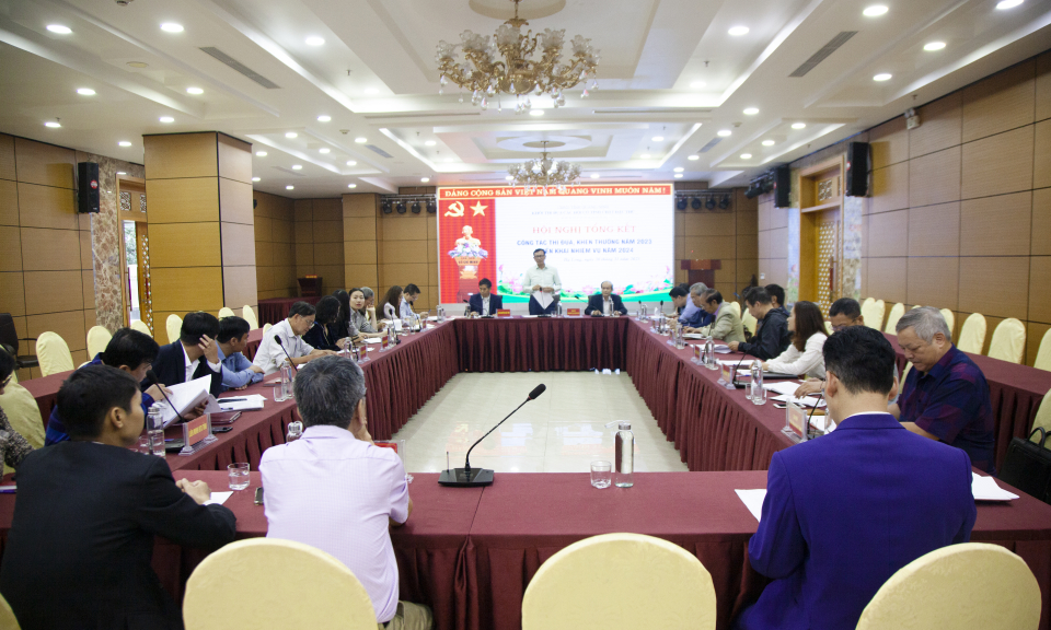 Khối các Hội có tính chất đặc thù tổng kết công tác thi đua, khen thưởng năm 2023