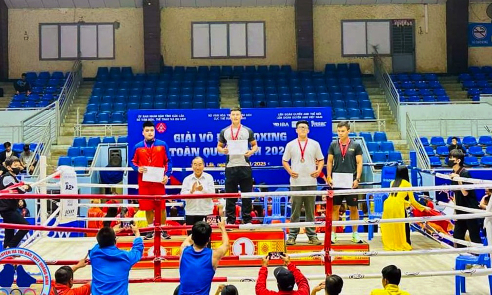 Quảng Ninh giành HCV Giải vô địch Boxing toàn quốc năm 2023