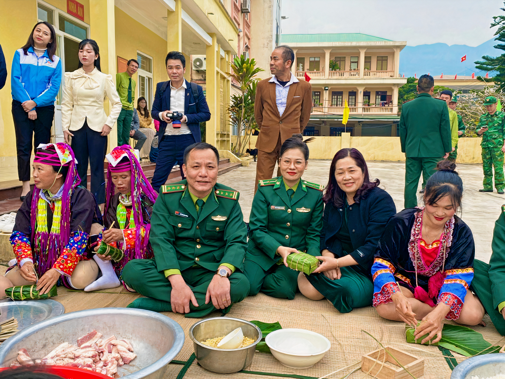 Thiếu tá Đào Phương Huyền tham gia chương trình