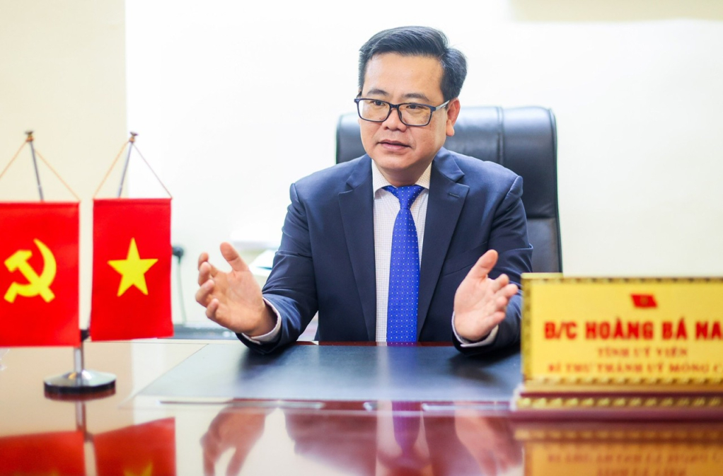 Đồng chí Hoàng Bá Nam, Tỉnh ủy viên, Bí thư Thành ủy Móng Cái
