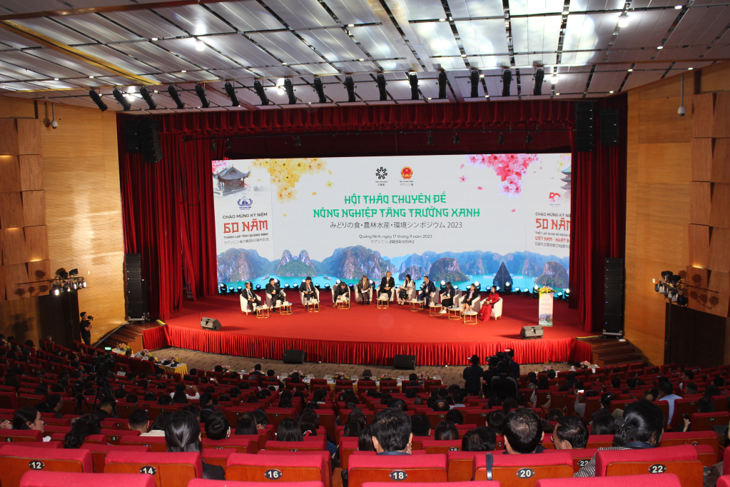 Tỉnh Quảng Ninh (Việt Nam) phối hợp với tỉnh Hokkaido (Nhật Bản) tổ chức hội thảo chuyên đề nông nghiệp tăng trưởng xanh.