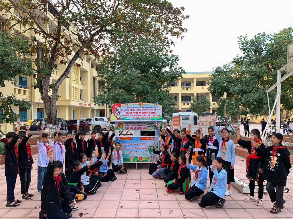 Học sinh trên địa bàn huyện Ba Chẽ hào hứng tham gia phong trào