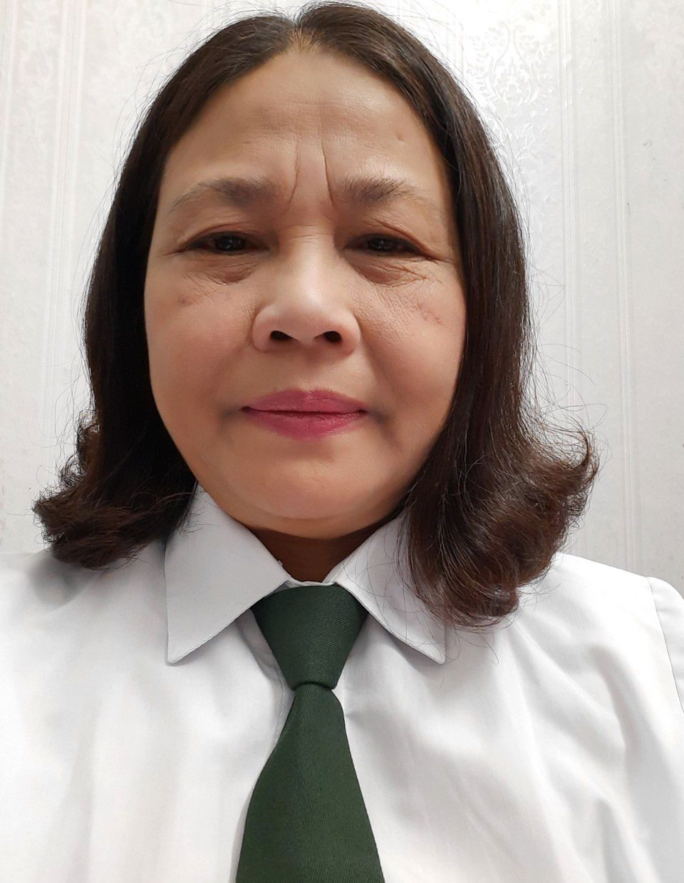 Bà Bùi Thị Tuyết, Bí thư Chi bộ, Trưởng khu 4B, phường Hà Phong.