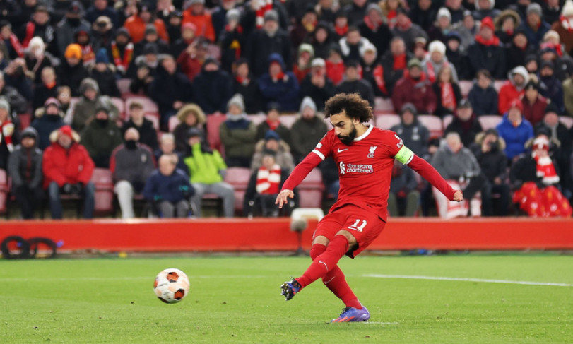 Thắng áp đảo, Liverpool sớm giành vé đi tiếp tại Europa League