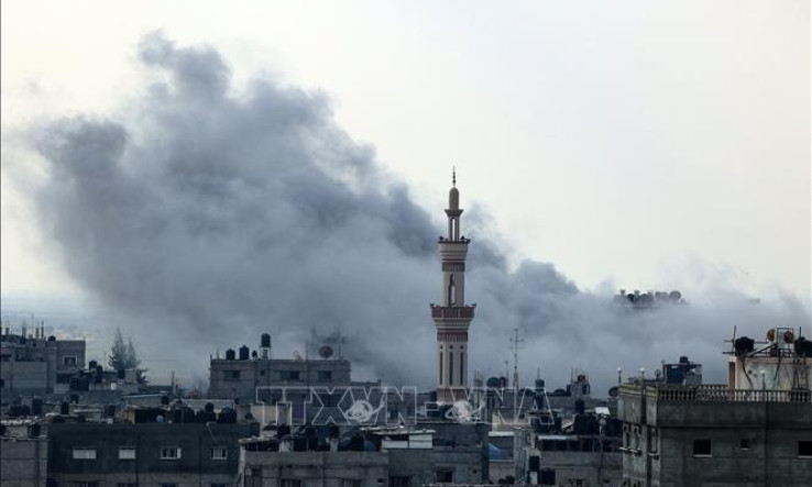 Miền Nam Gaza nằm trong khu vực bị tấn công dữ dội