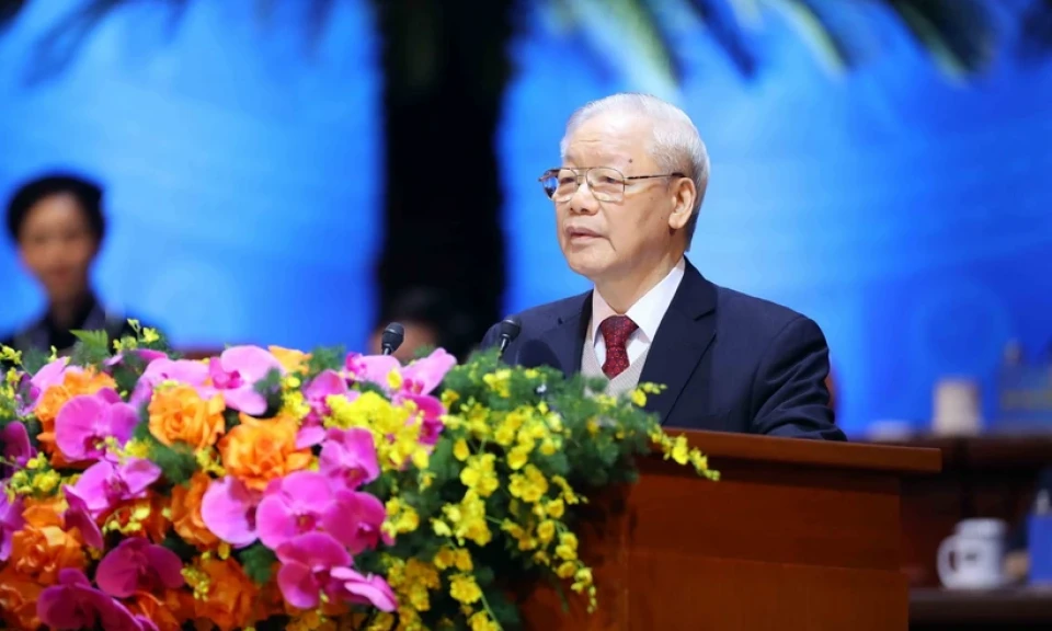 Phát biểu của Tổng Bí thư tại Đại hội Công đoàn Việt Nam lần thứ XIII