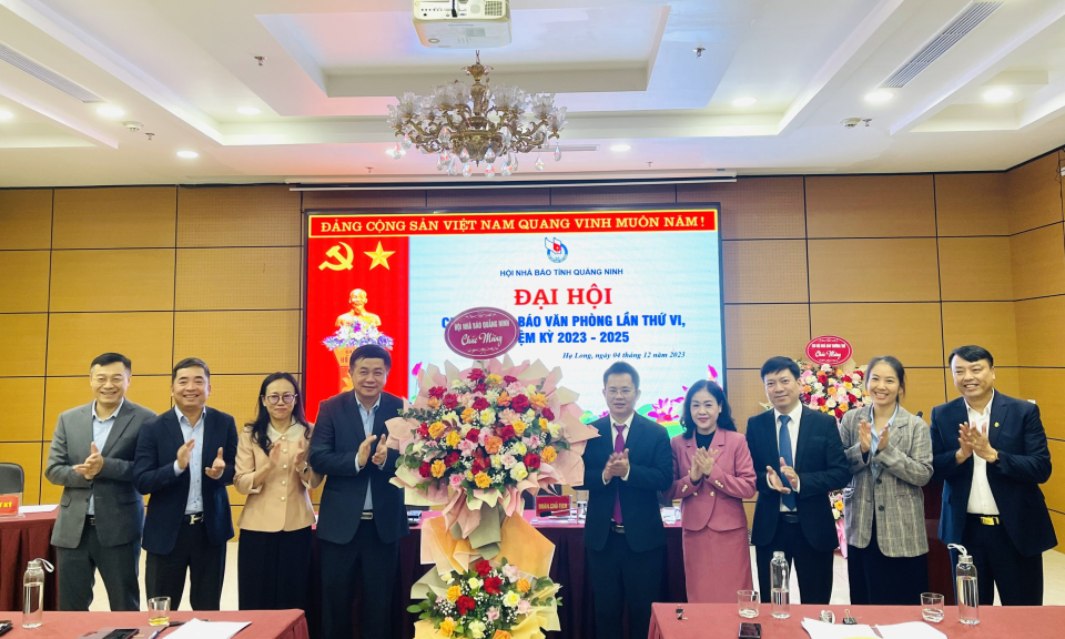Các Chi hội thuộc Hội Nhà báo tỉnh Quảng Ninh tổ chức Đại hội nhiệm kỳ 2023-2025