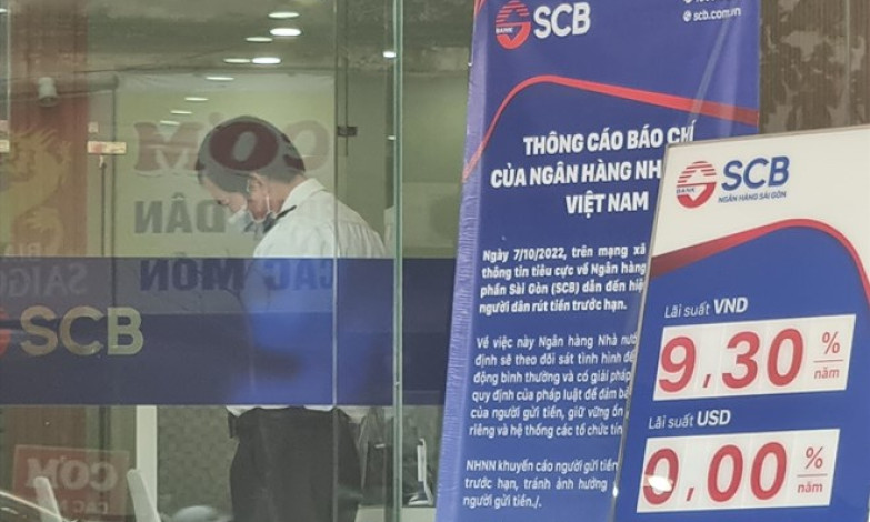 SCB tiếp tục đóng cửa nhiều phòng giao dịch