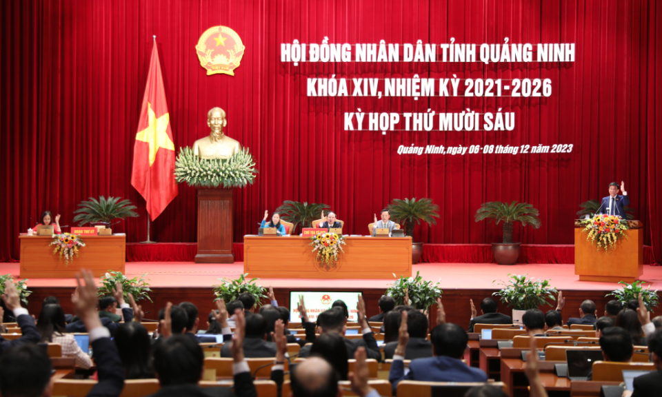 Nghị quyết được thông qua tại kỳ họp thứ 16, HĐND tỉnh khóa XIV