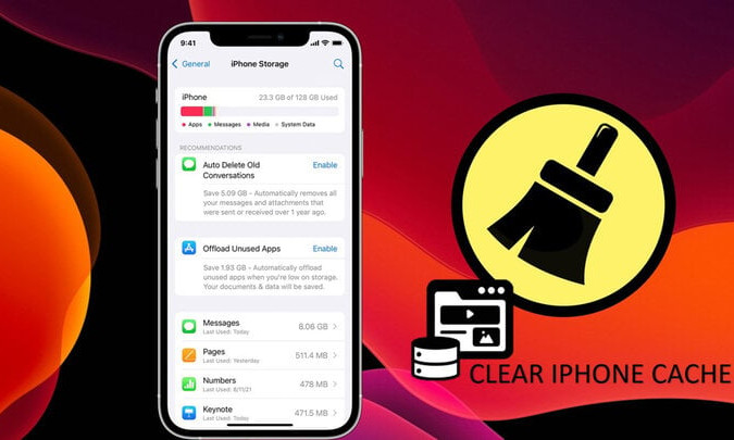 Cách xóa bộ nhớ đệm trên iPhone