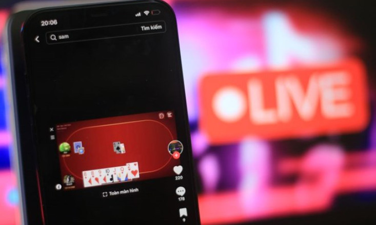 Livestream cờ bạc vẫn tràn lan trên TikTok