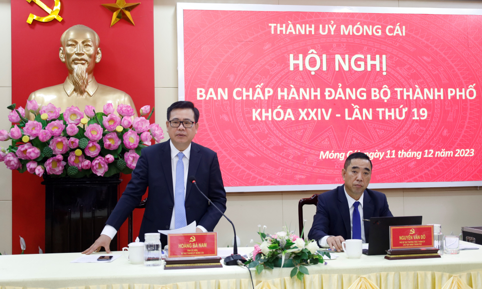 Móng Cái hoàn thành 15/16 chỉ tiêu phát triển KT-XH năm 2023
