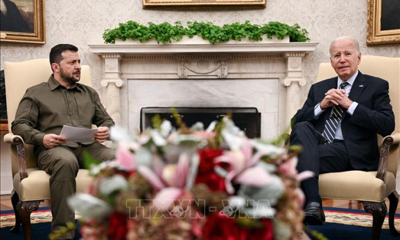 Tổng thống Ukraine đến Washington nỗ lực ‘khai thông’ viện trợ