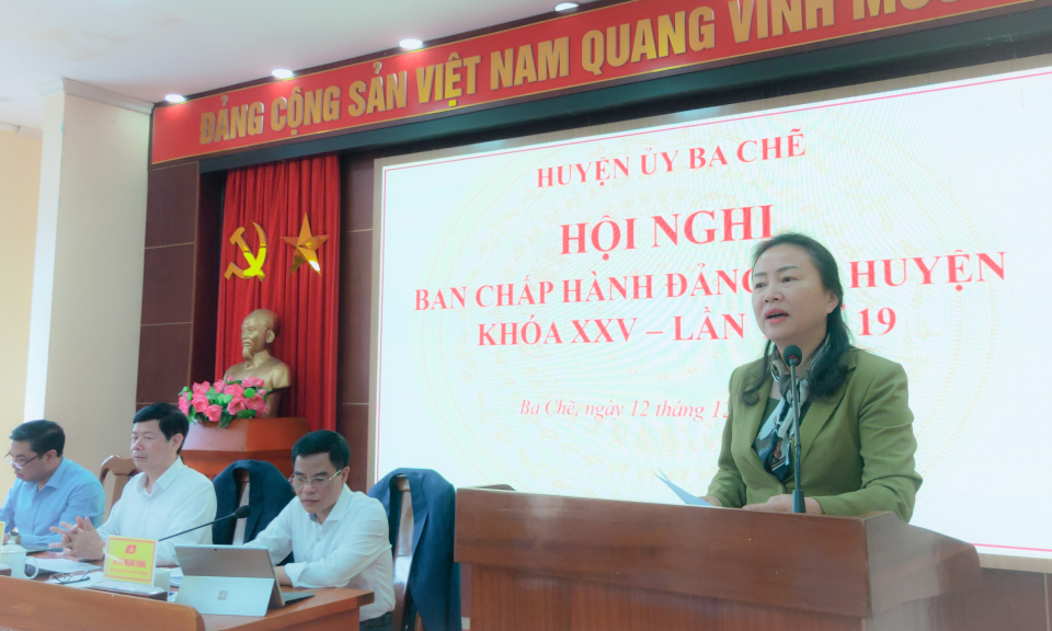 Ba Chẽ: Năm 2024 phấn đấu thu nhập bình quân đầu người đạt 80 triệu đồng/người/năm
