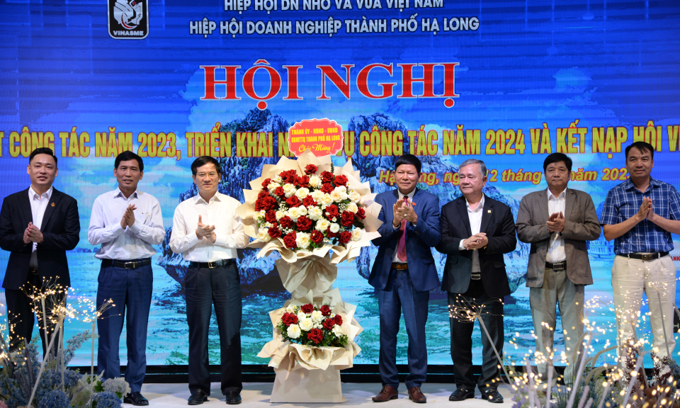 Hiệp hội doanh nghiệp TP Hạ Long triển khai nhiệm vụ công tác năm 2024