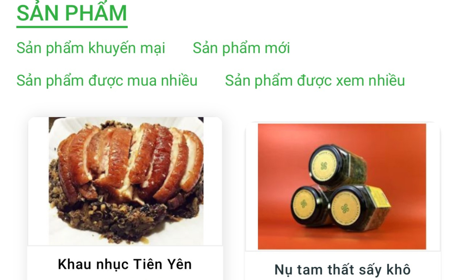 Chuyển đổi số trong tiêu thụ sản phẩm nông sản
