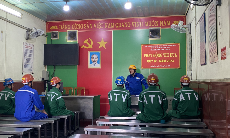 Hiệu quả mô hình quản trị an toàn lao động ở Than Mạo Khê