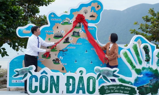 Ra mắt mô hình check-in 'Du lịch giảm nhựa' ở Côn Đảo