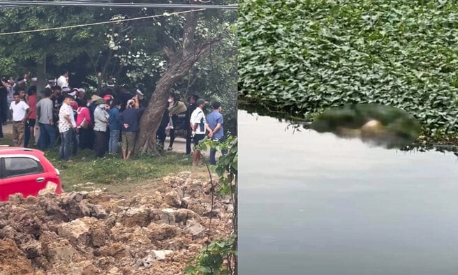 Tìm thấy thi thể 2 bé gái và người bố ở Hưng Yên sau 1 tuần mất tích