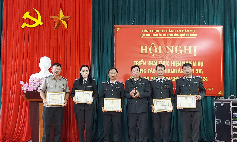 Triển khai công tác thi hành án dân sự, thi hành án hành chính năm 2024