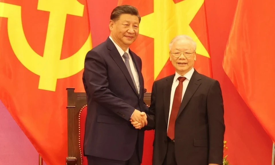 Tổng Bí thư, Chủ tịch nước Trung Quốc kết thúc tốt đẹp chuyến thăm Việt Nam