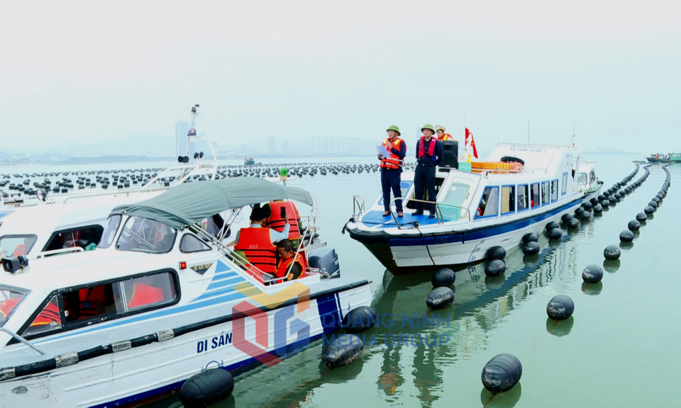 TP Hạ Long: Tổ chức cưỡng chế các công trình nuôi trồng thủy sản trái phép trên Vịnh