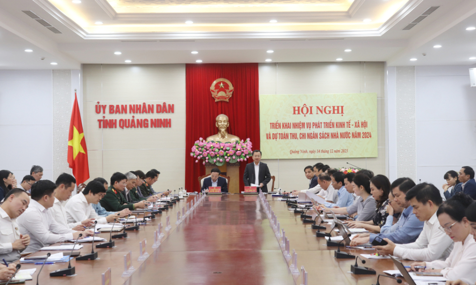 Phấn đấu hoàn thành toàn diện các chỉ tiêu, nhiệm vụ phát triển KT-XH và dự toán thu, chi NSNN năm 2024