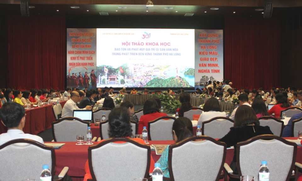 Bảo tồn và phát huy giá trị di sản văn hóa trong phát triển bền vững Thành phố Hạ Long