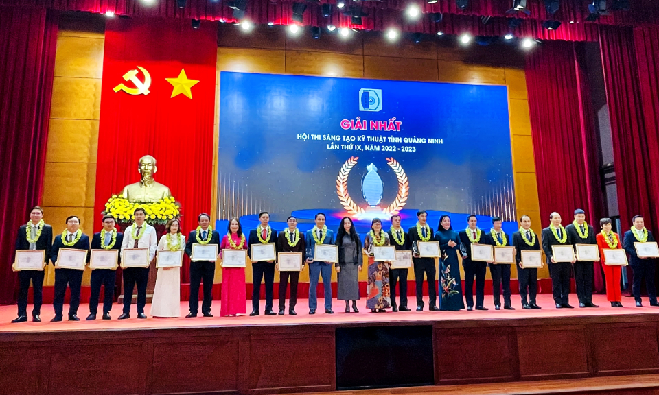 Tổng kết và trao giải Hội thi Sáng tạo kỹ thuật tỉnh lần thứ IX, năm 2022-2023