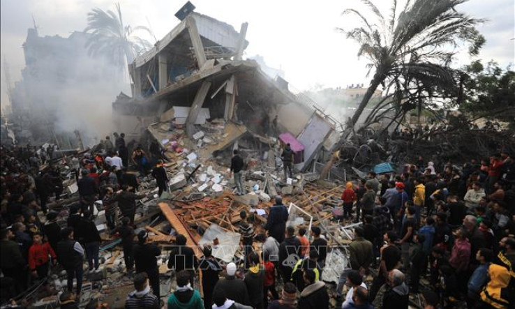 Anh, Đức kêu gọi 'ngừng bắn bền vững' ở Dải Gaza
