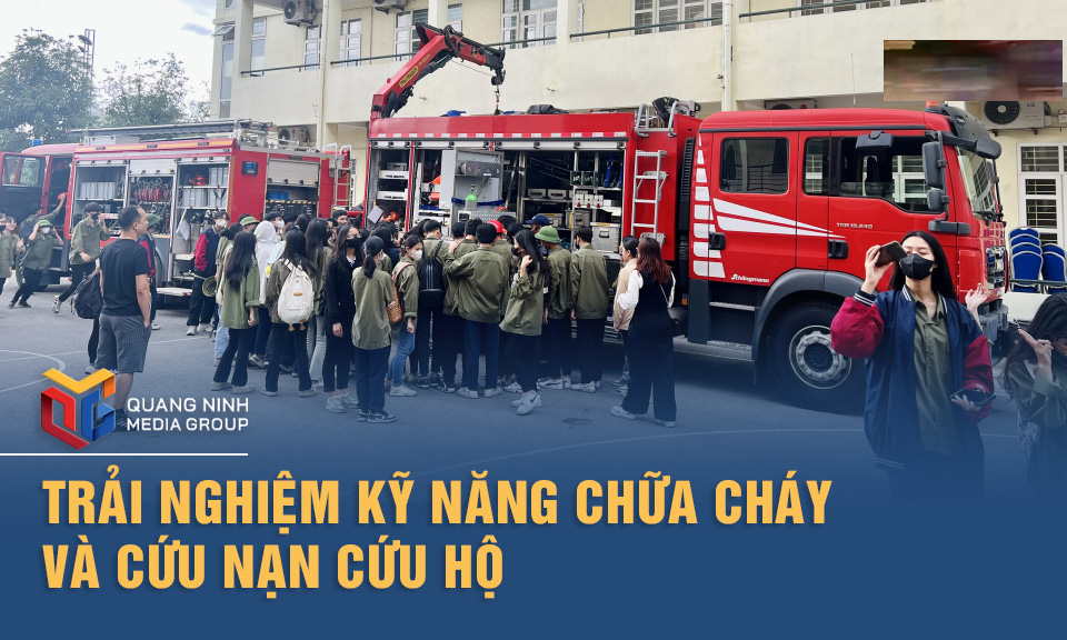 Trải nghiệm, lan tỏa kiến thức, kỹ năng chữa cháy và cứu nạn cứu hộ cho người dân