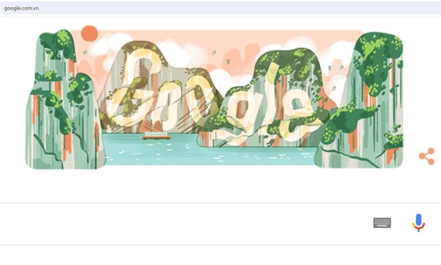 Google honours the world heritage site of Ha Long Bay 