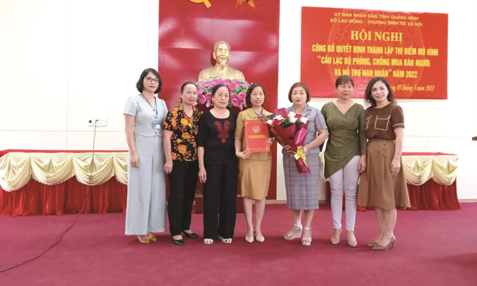 TP Hạ Long: Triển khai thí điểm 5 Câu lạc bộ phòng, chống mua bán người và hỗ trợ nạn nhân 