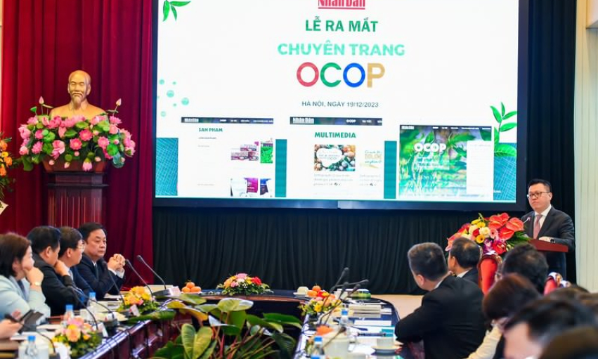 Khai trương chuyên trang OCOP - Mỗi xã một sản phẩm trên Báo Nhân Dân