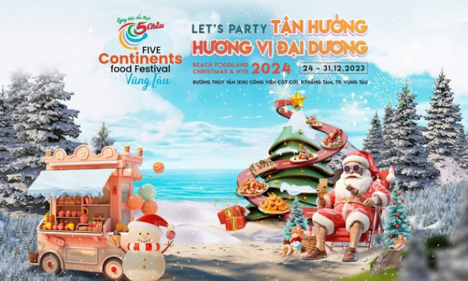 Sắp diễn ra ‘Ngày hội Ẩm thực 5 châu’ tại Vũng Tàu