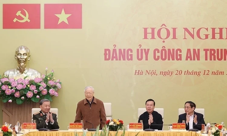 Party leader demands continued efforts to ensure peaceful, happy life for people