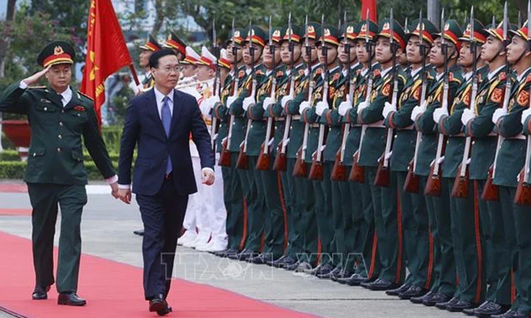 Xây dựng lực lượng thật sự tinh nhuệ, thiện chiến, khả năng tác chiến độc lập và sức chiến đấu cao