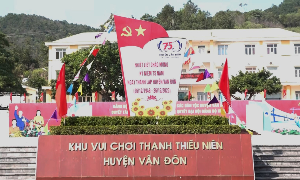 Vân Đồn: Nhiều hoạt động hướng tới Lễ kỷ niệm 75 năm Ngày thành lập huyện