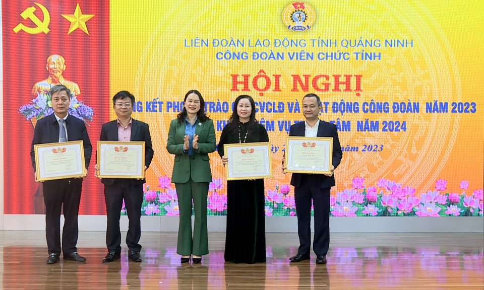 Công đoàn viên chức tỉnh tổng kết phong trào cán bộ, công chức, viên chức, lao động và hoạt động công đoàn